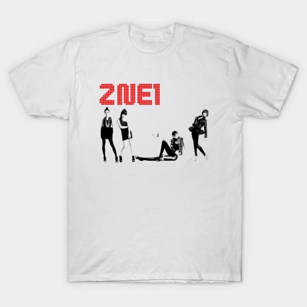 2ne1 T-Shirt by BerryBlossoms